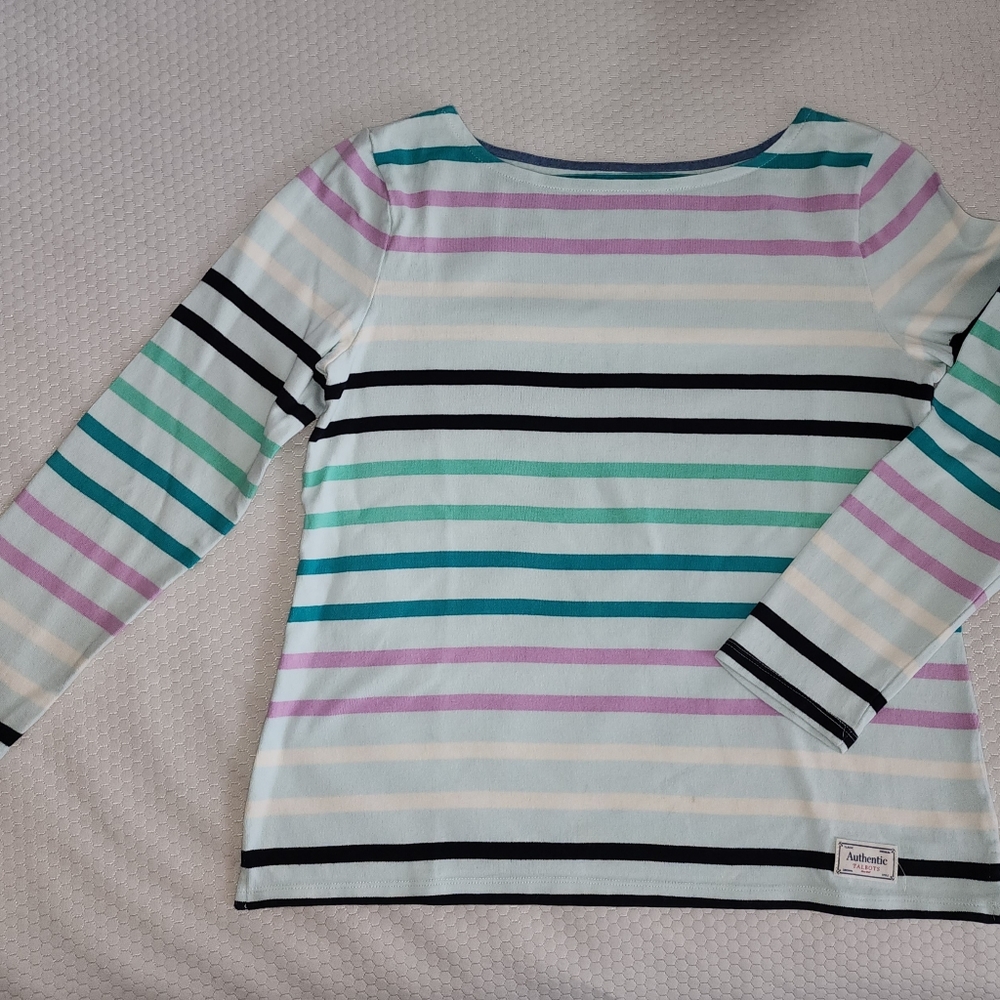 Talbots "Authentic" Long Sleeve Tee.